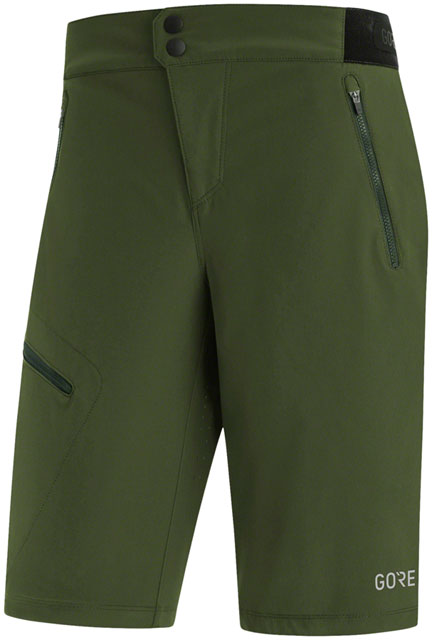 GORE C5 Shorts - Utility Green, Women's, Large-0