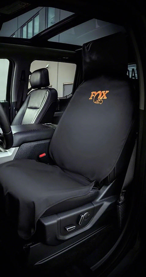 FOX Universal Bucket Seat Cover - Black, One Size