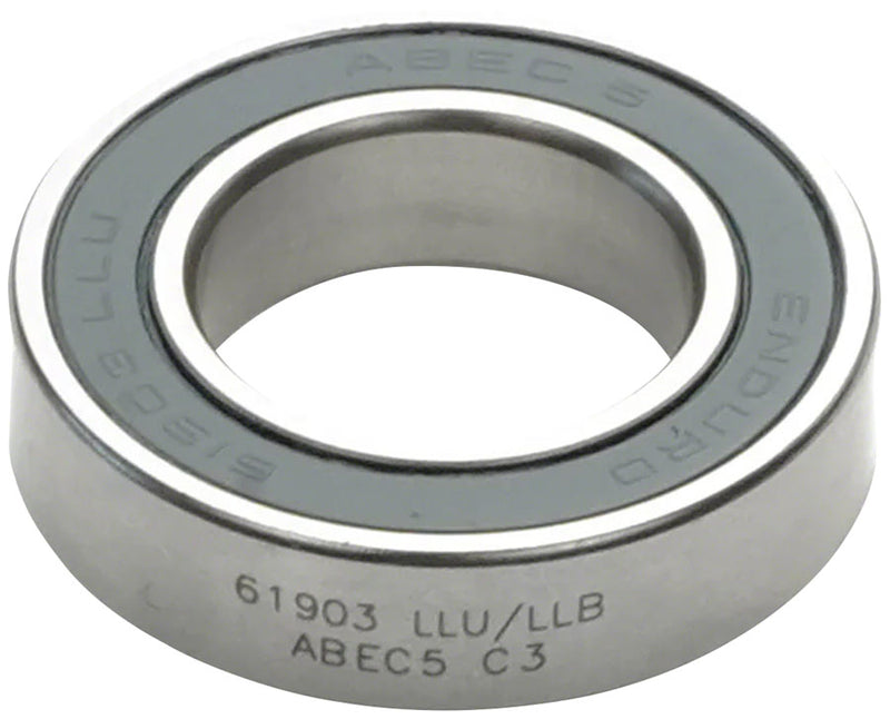 Enduro 61903 LLU/LLB Radial Cartridge Bearing - ABEC-5 CN Clearance 17mm x 30mm x 7mm