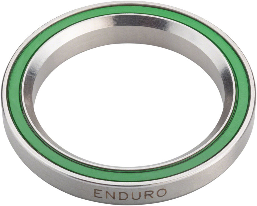 Enduro 1-3/8" 45 x 45 Degree Stainless Steel Angular Contact Bearing, 37mm ID x 49mm OD x 7mm