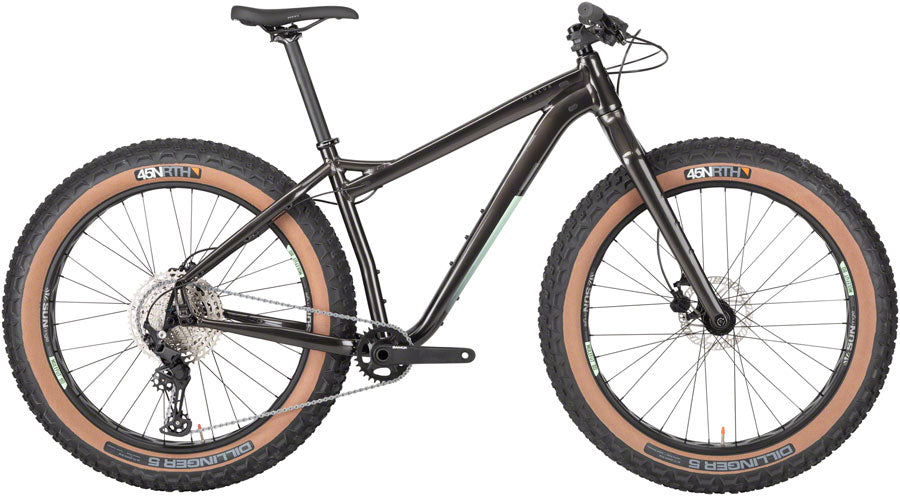 Salsa Mukluk Advent X Fat Tire Bike - 26" Aluminum Black X-Small