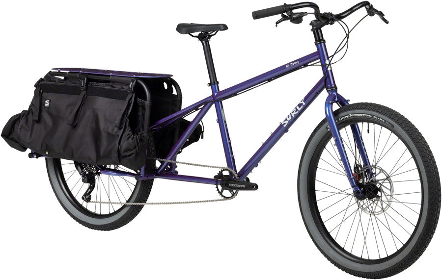 Surly Big Dummy Cargo Bike - 26", Steel, Bruised Ego Purple, Small