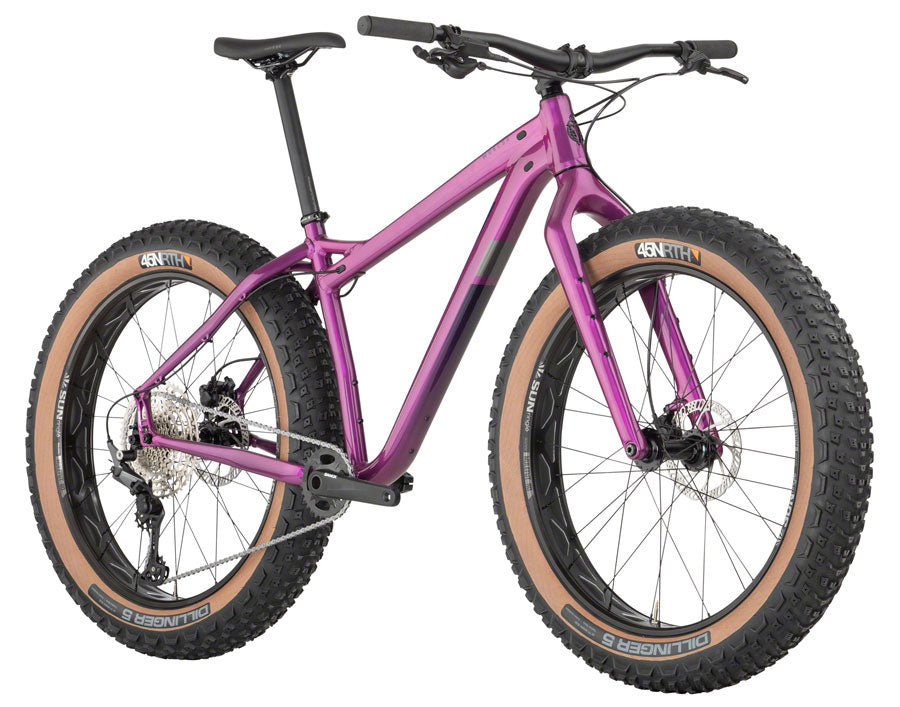 Salsa Mukluk Deore 11spd Fat Bike - 26", Aluminum, Purple, Medium