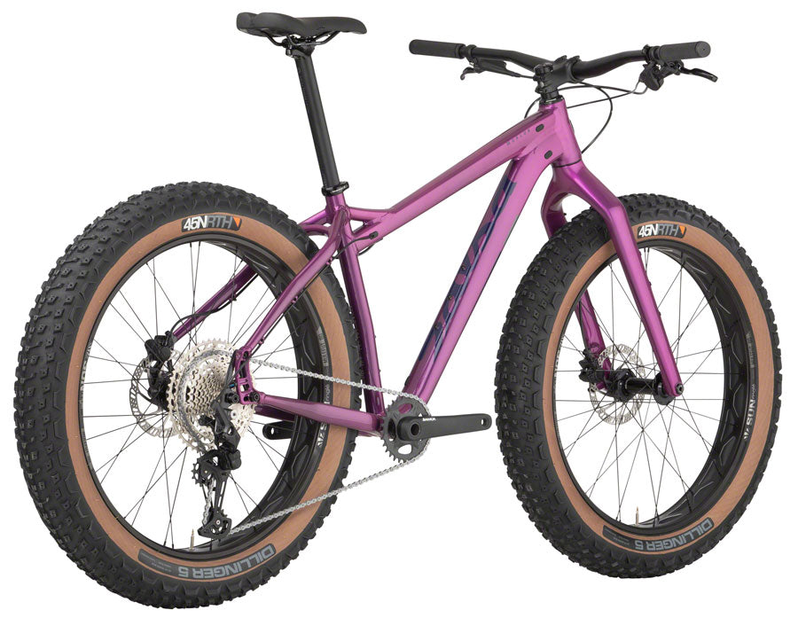 Salsa Mukluk Deore 11spd Fat Bike - 26", Aluminum, Purple, Medium