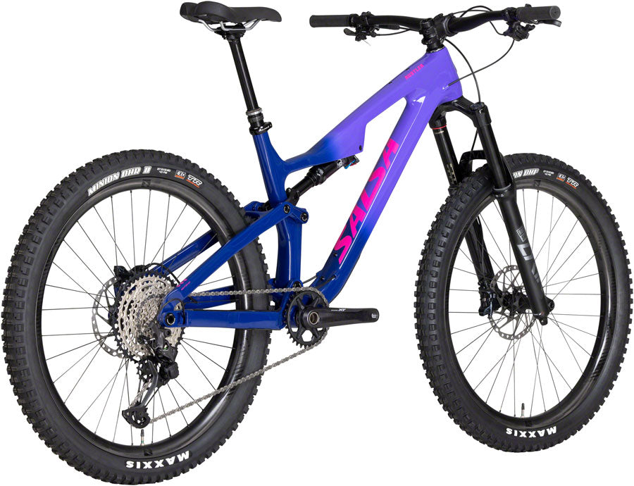 Salsa Rustler Carbon XT Bike - 27.5", Carbon, Purple Fade, X-Small