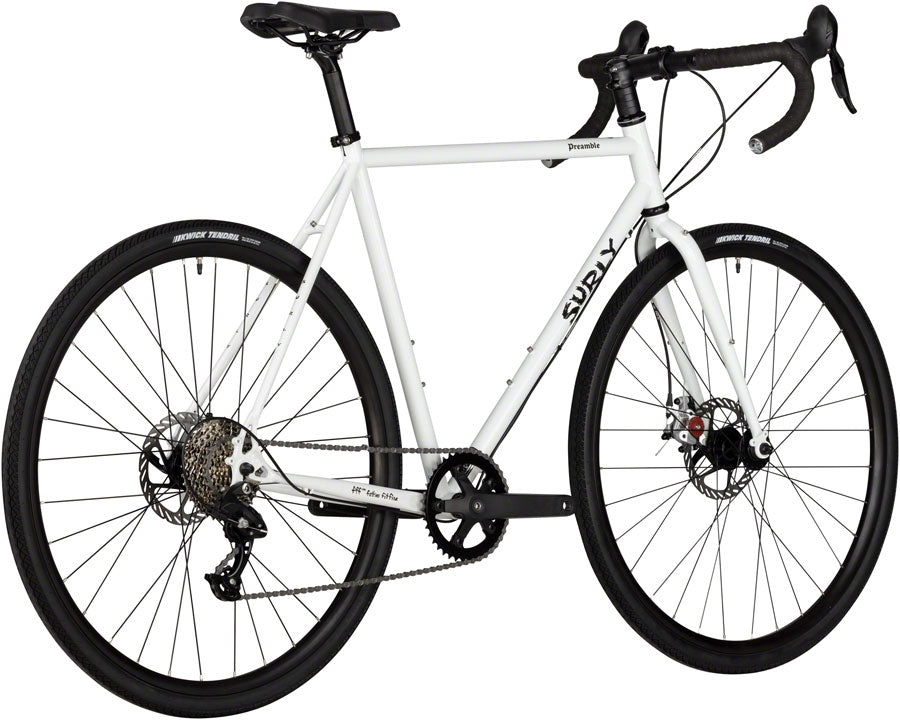 Surly Preamble Drop Bar Bike - 700c, Thorfrost White, Medium