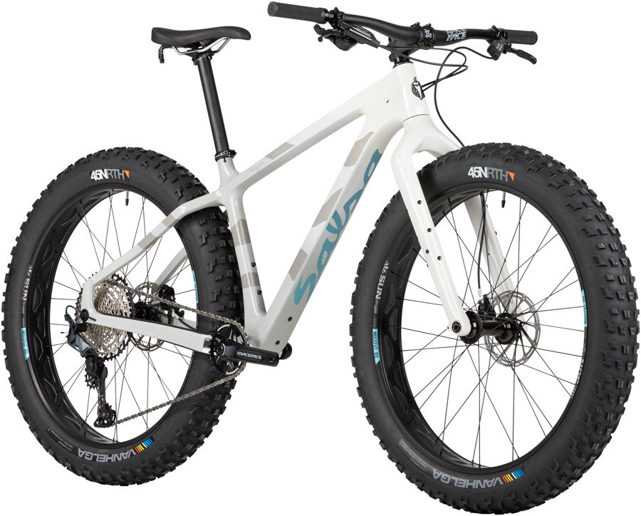 Salsa Beargrease Carbon SLX Fat Tire Bike - 27.5" Carbon Gray Fade Large