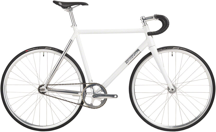 All-City Thunderdome Bike - 700c, Aluminum, Polished Pearl, 49cm
