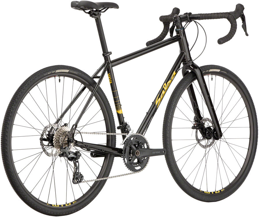Salsa Vaya GRX 600 Bike - 700c, Steel, Black, 49.5cm