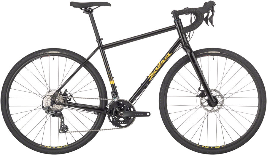Salsa Vaya GRX 600 Bike - 700c, Steel, Black, 54cm