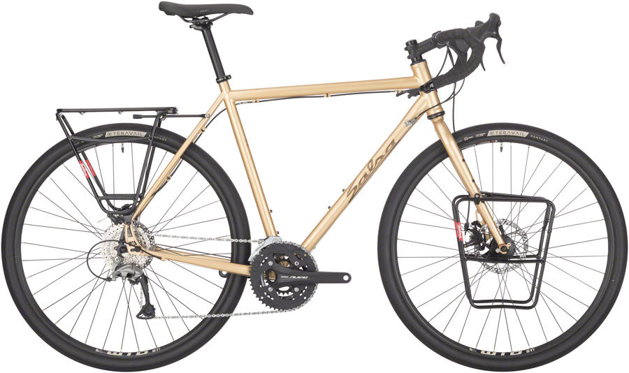 Salsa Marrakesh Alivio Bike - 700c, Steel, Gold, 50cm