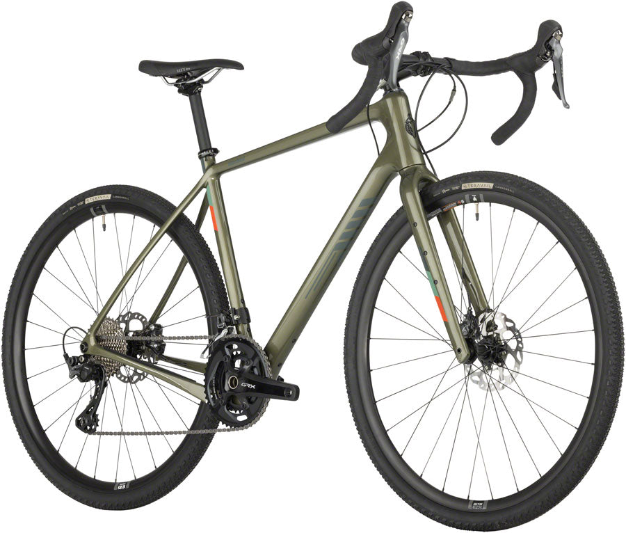Salsa Warbird C GRX 600 1x Bike - 700c, Carbon, Light Gray, 52.5cm