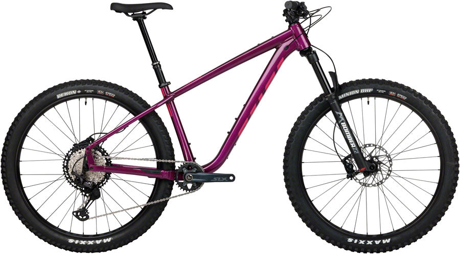 Salsa Timberjack XT Z2 Bike - 27.5", Aluminum, Purple, Medium