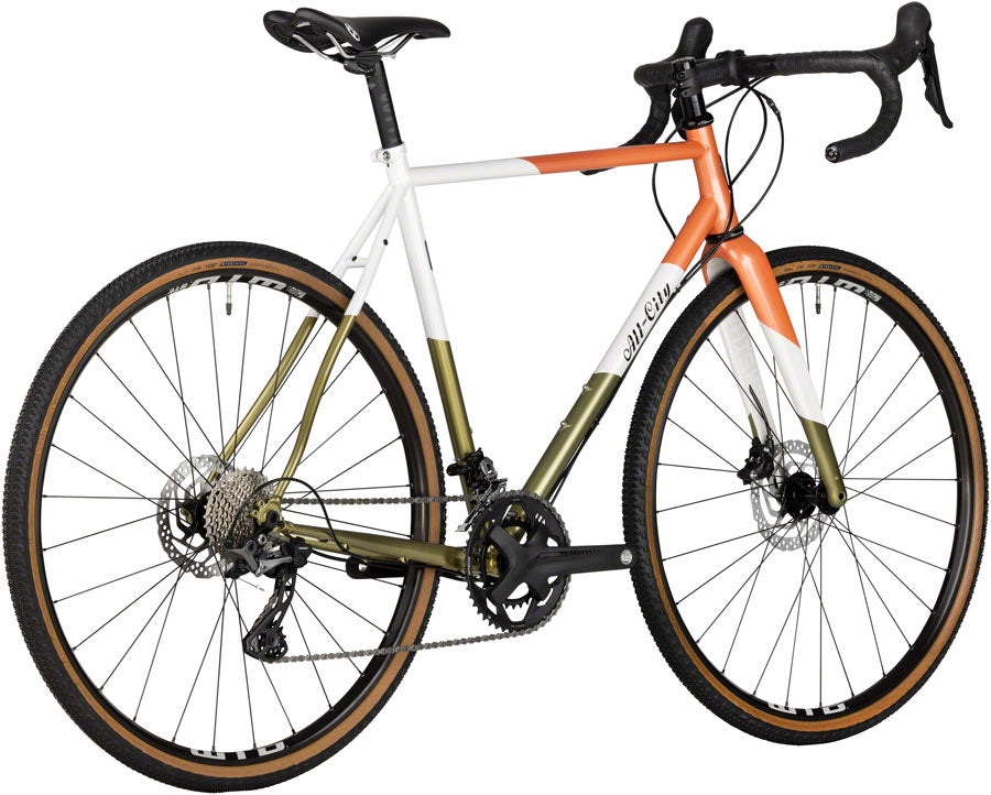 All-City Cosmic Stallion Bike - 700c, Steel, Rival AXS Wide, Black/Brick/Bronze, 49cm