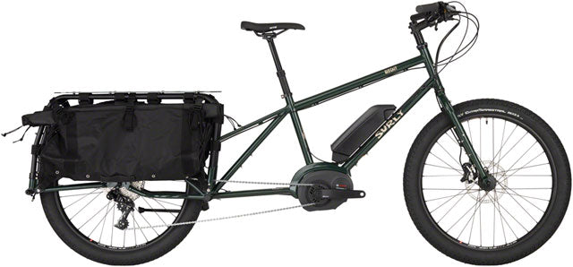 Surly Big Easy Cargo Bike - 26", Steel, Deep Forest Green, Medium-0
