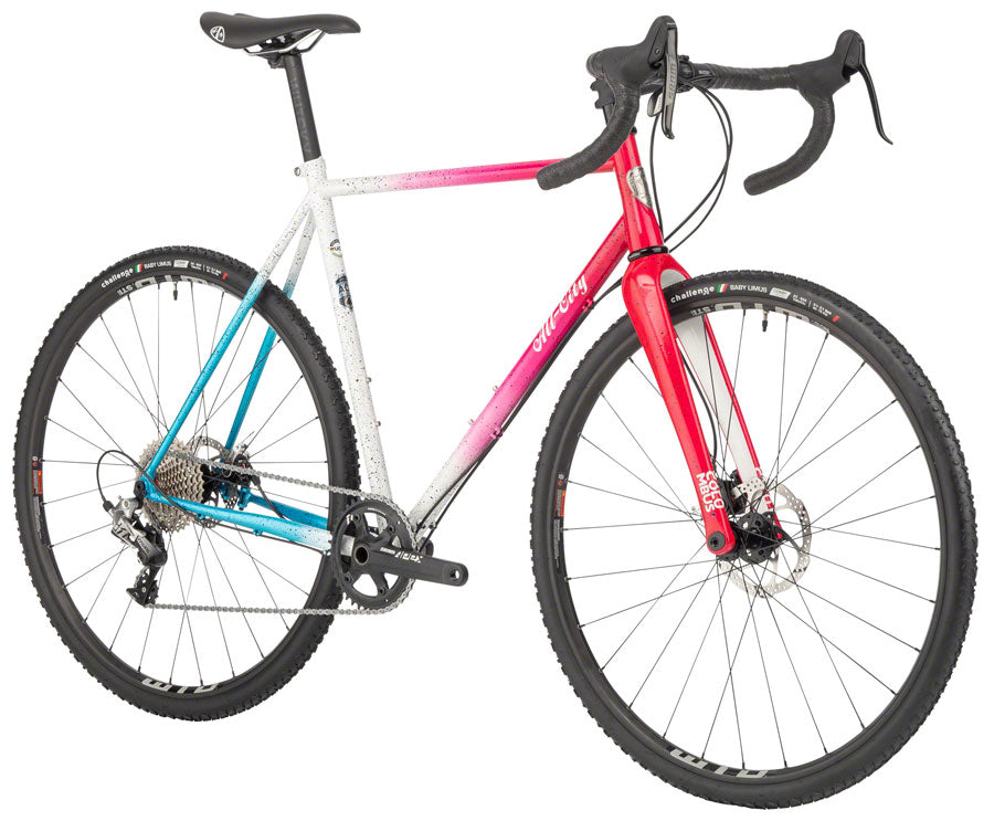 All-City Nature Cross Geared Rival Bike - 700c, Steel, Cyclone Popsicle, 46cm