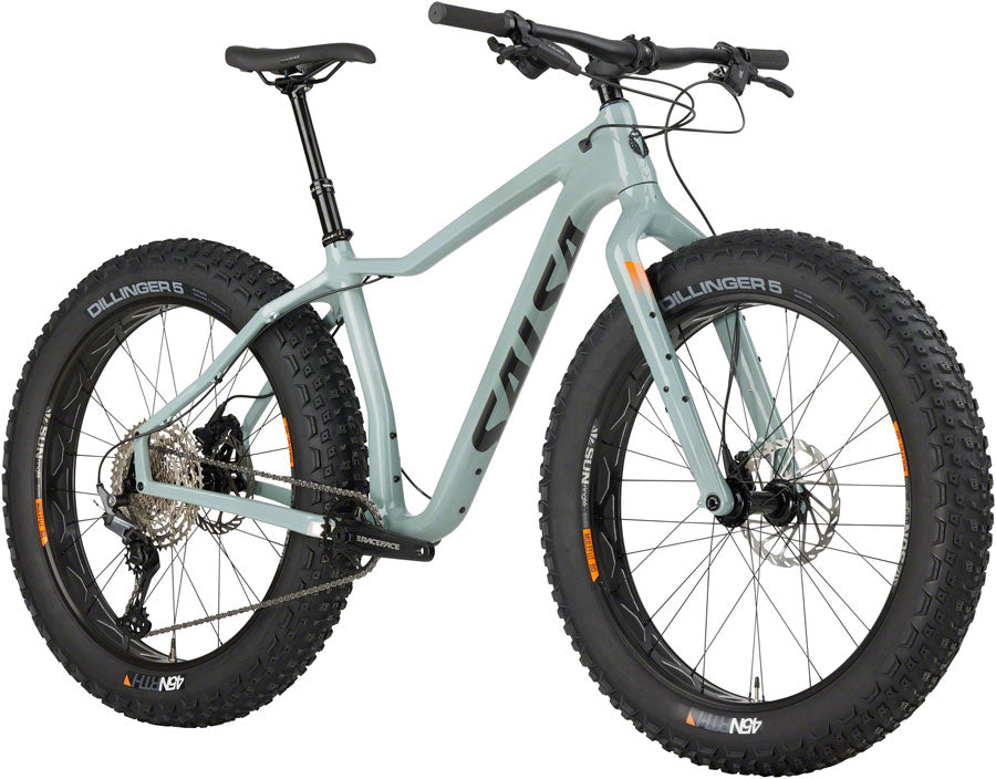 Salsa Heyday! C Deore 12 Fat Tire Bike - 26", Carbon, Gray, X-Small