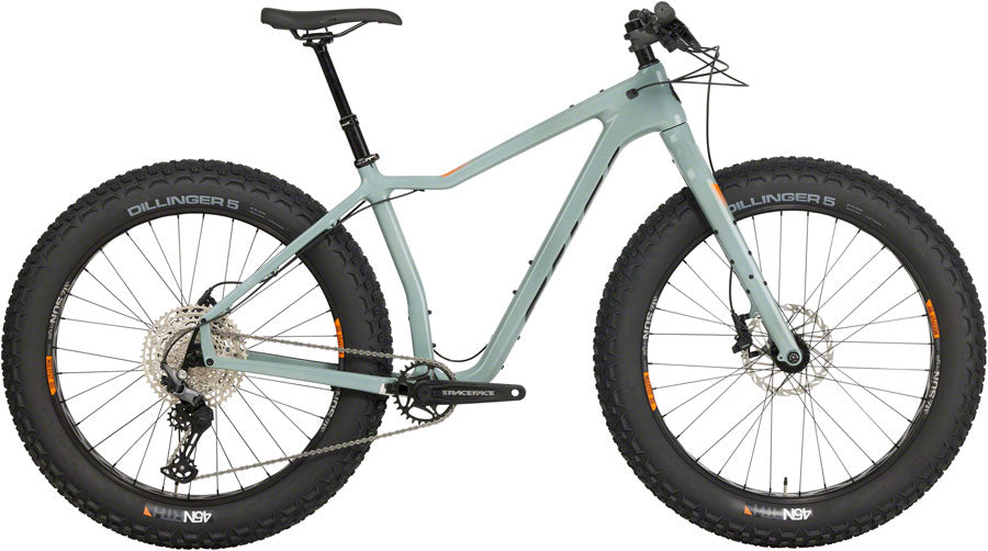 Salsa Heyday! C Deore 12 Fat Tire Bike - 26", Carbon, Gray, X-Small