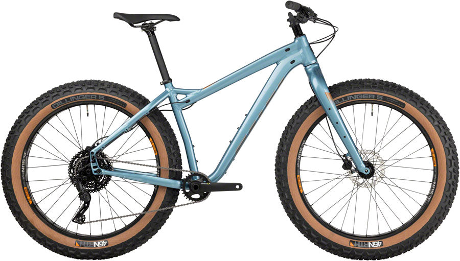 Salsa Heyday! Advent Fat Tire Bike - 26", Aluminum, Blue, Large