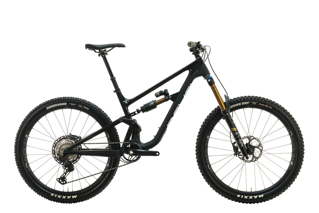 Revel Bikes Rail 27.5" Carbon Complete Mountain Bike - GX Eagle Build, Tuxedo Penguin, Medium