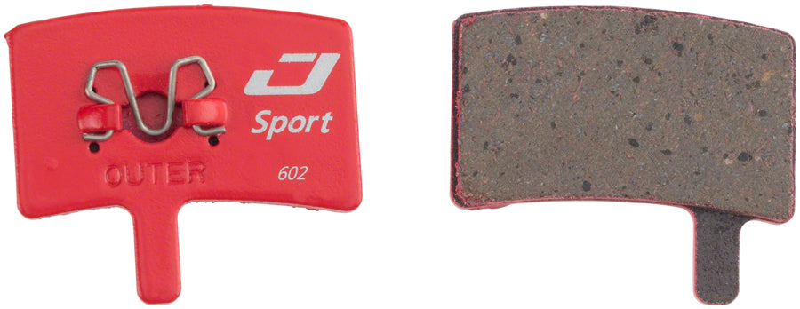 Jagwire Mountain Sport Semi-Metallic Disc Brake Pads for Hayes Stroker Trail, Stroker Carbon, Stroker Gram