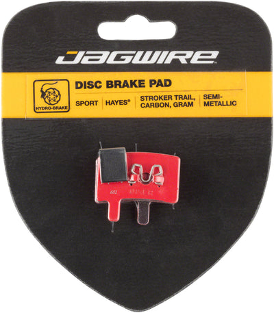 Jagwire Mountain Sport Semi-Metallic Disc Brake Pads for Hayes Stroker Trail, Stroker Carbon, Stroker Gram