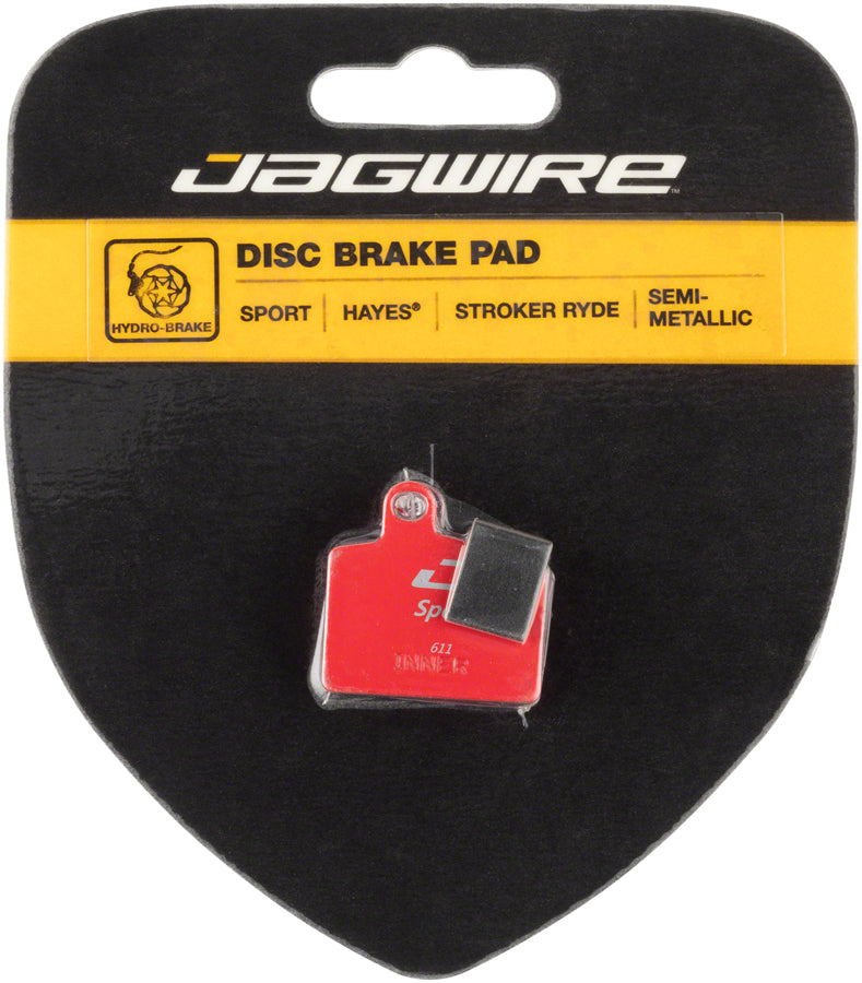 Jagwire Mountain Sport Semi-Metallic Disc Brake Pads for Hayes Stroker Ryde