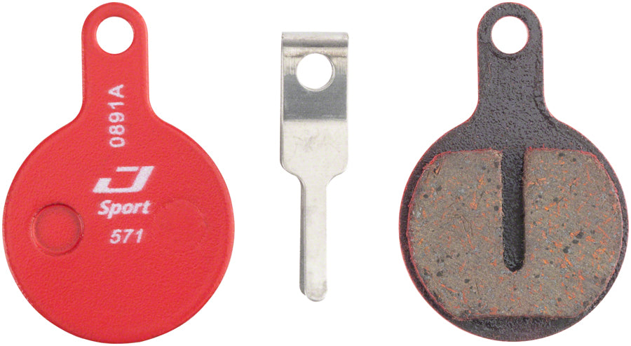 Jagwire Mountain Sport Semi-Metallic Disc Brake Pads for Tektro Lyra, IOX