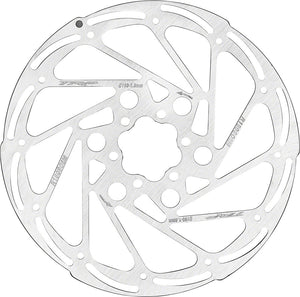 TRP R2 Disc Brake Rotor - 180mm, 6-Bolt, 1.8mm, Rust Blocker Treatment, Silver