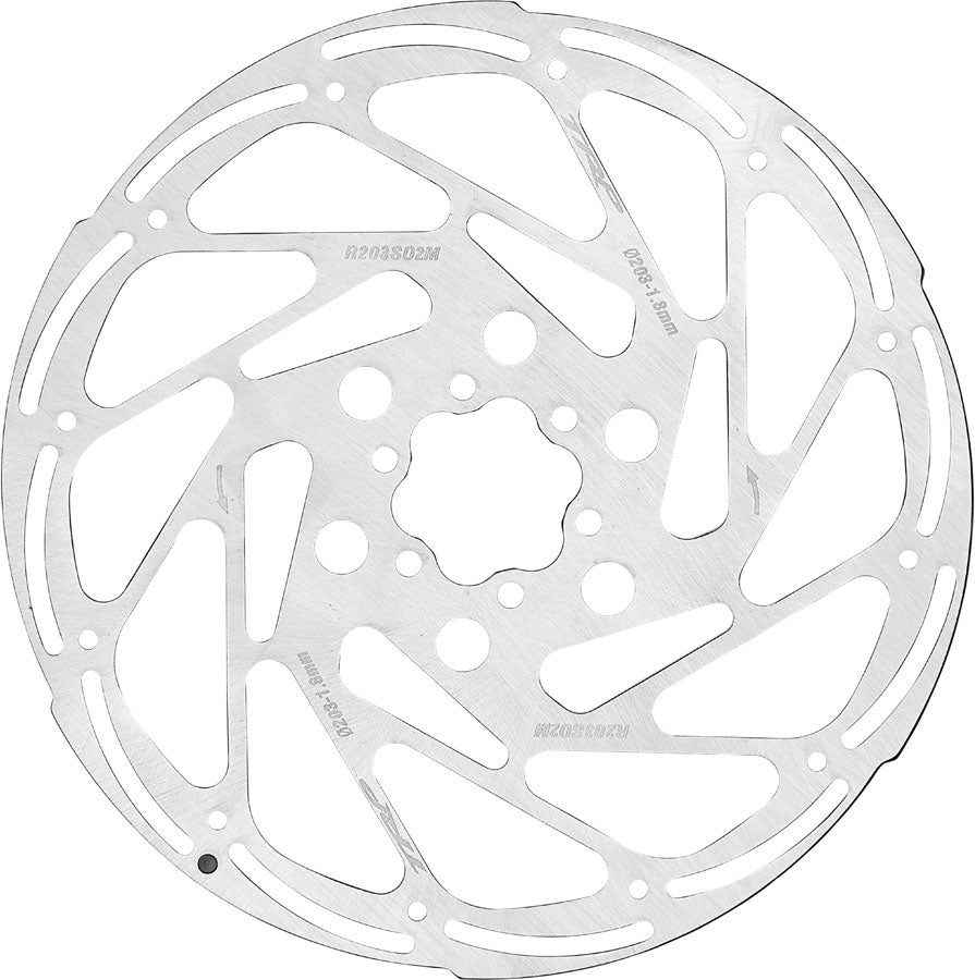 TRP R2 Disc Rotor - 203mm 6-Bolt 1.8mm Silver
