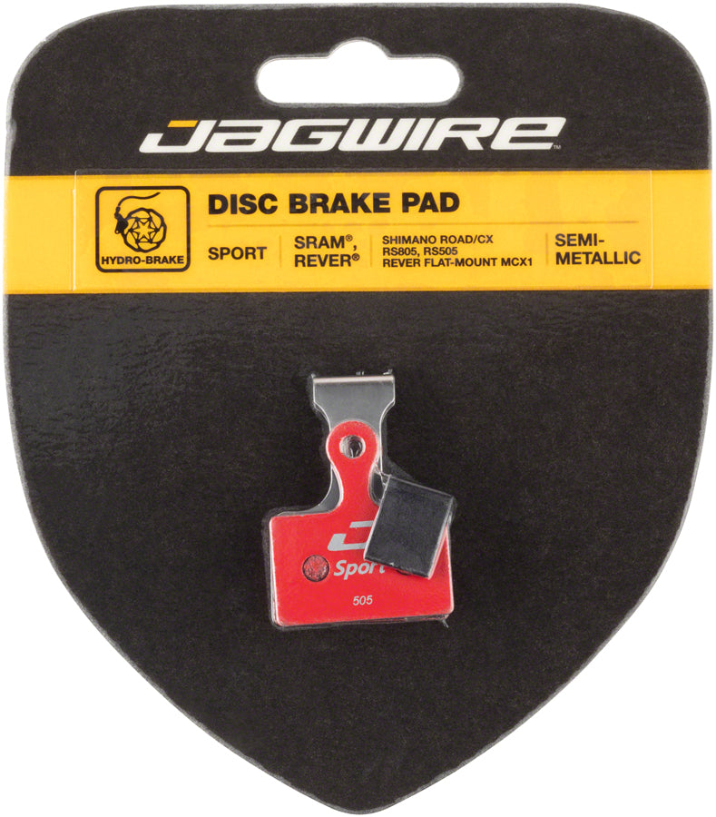 Jagwire Sport Semi-Metallic Disc Brake Pads - For Shimano Dura-Ace 9170, Ultegra R8070, 105 R7070, GRX RX810, Box/25 Pairs