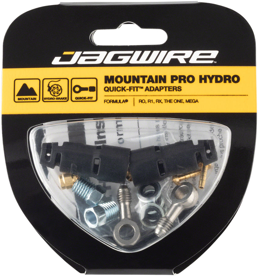 Jagwire Pro Disc Brake Hydraulic Hose Quick-Fit Adaptor for Formula R1R, R1, T1, RO