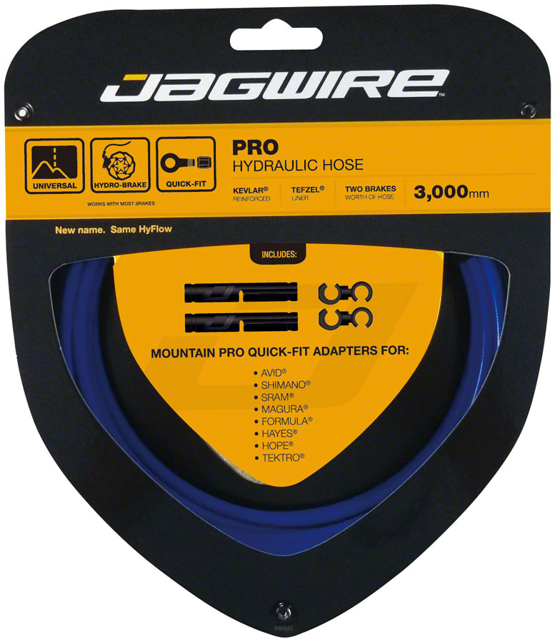 Jagwire Pro Hydraulic Disc Brake Hose Kit 3000mm, Blue