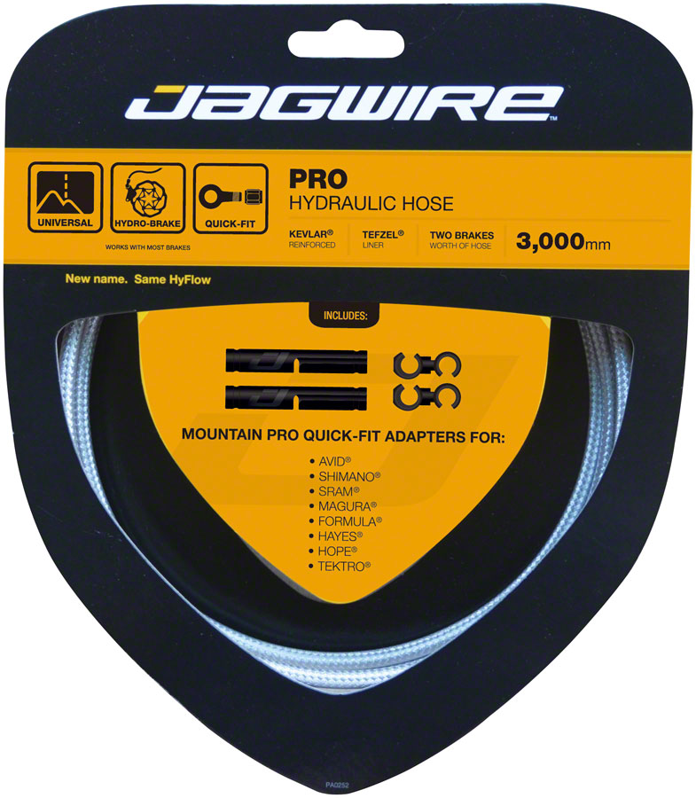 Jagwire Pro Hydraulic Disc Brake Hose Kit 3000mm, Sterling Silver