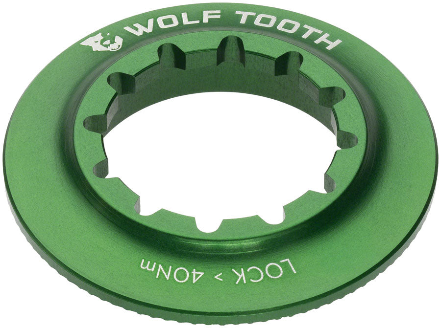 Wolf Tooth Centerlock Rotor Lockring - Internal Splined, Green