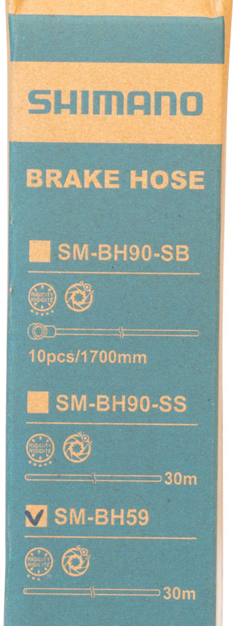 Shimano SM-BH59/SM-BH63 Bulk Hydraulic Disc Brake Hose Roll - 30M Black