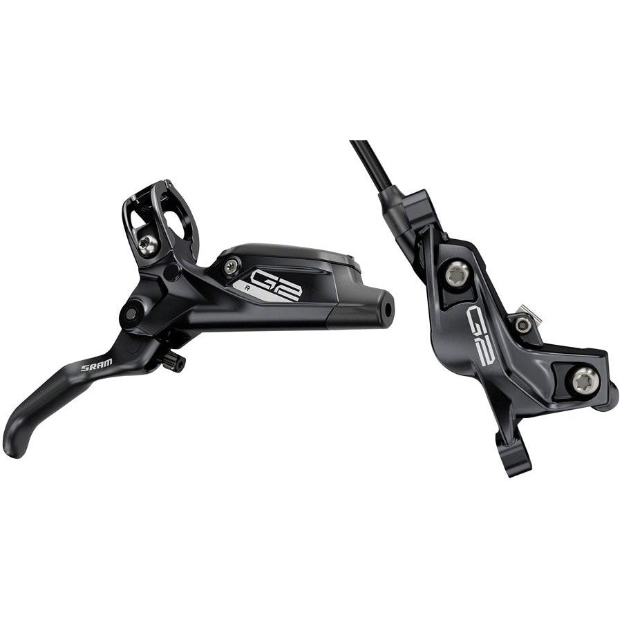 SRAM G2 R Disc Brake and Lever - Front, Hydraulic, Post Mount, Diffusion Black Anodized, A2 - Open Box, New