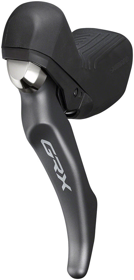 Shimano GRX ST-RX810-LA/BR-RX810 Disc Brake and Lever/Drop Bar Seatpost Remote - Front, Hydraulic, Flat Mount, Resin Pads, Black