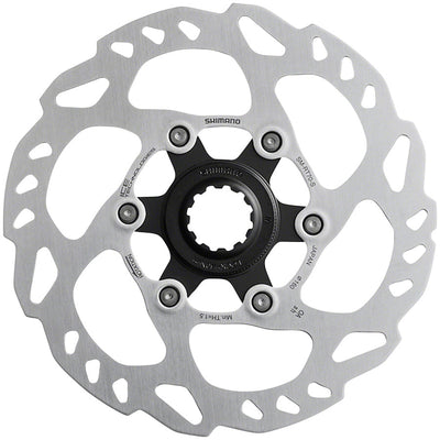 Shimano SLX SM-RT70-SSI Disc Brake Rotor - 140mm Center Lock Silver