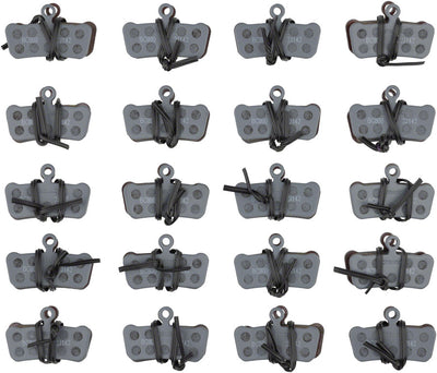 SRAM Disc Brake Pads - Organic Compound Steel Backed Powerful For Trail Guide G2 Box/20 Pair