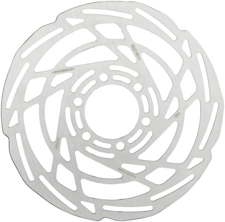 Jagwire Sport SR1 Disc Brake Rotor - 140mm, 6-Bolt, Silver