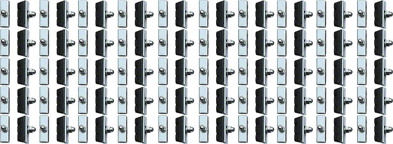 Jagwire Basics X-Caliper Brake Pads - Threaded, Black, Box of 50 Pairs