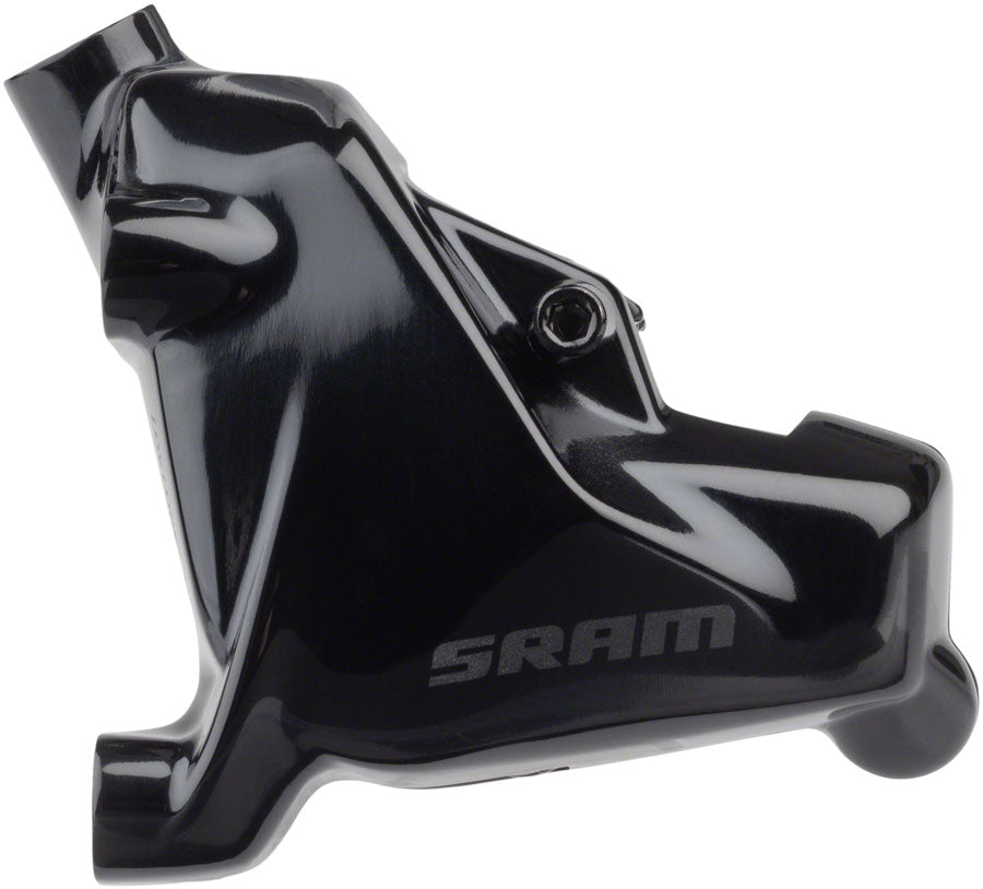 SRAM S-900 Disc Brake Caliper - Flat Mount 2-Piston 2-Piece HRD Black