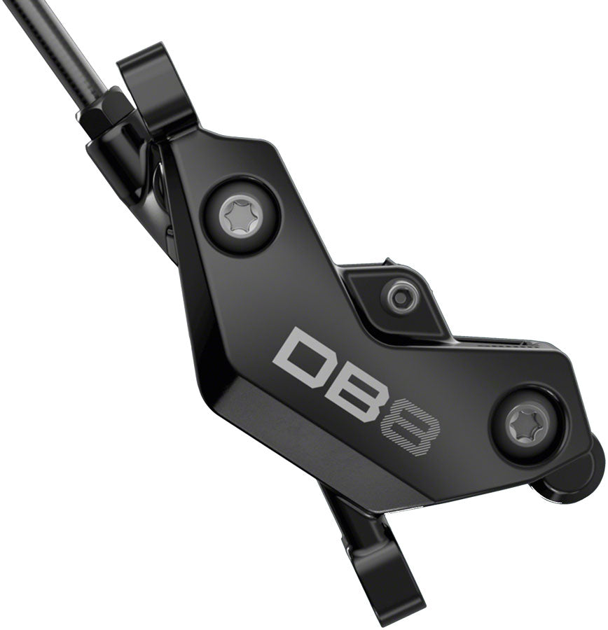 SRAM DB8 Disc Brake and Lever - Front, Mineral Oil Hydraulic, Post Mount, Diffusion Black, A1