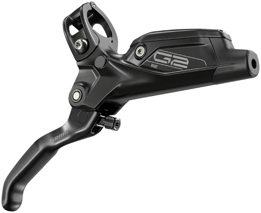 SRAM G2 RE Disc Brake and Lever - Front, Hydraulic, Post Mount, Gloss Black, A2