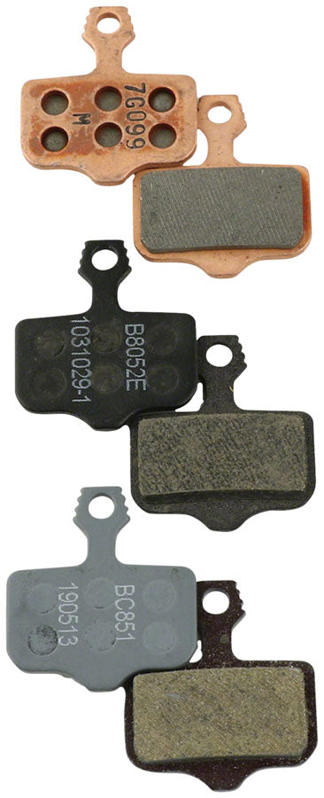 SRAM Disc Brake Pads - Organic Compound, Steel Backed, Powerful, For Level, Elixir, DB, and 2-Piece Road
