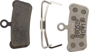SRAM Disc Brake Pads - Organic Compound, Aluminum Backed, Quiet/Light, For Trail, Guide, and G2