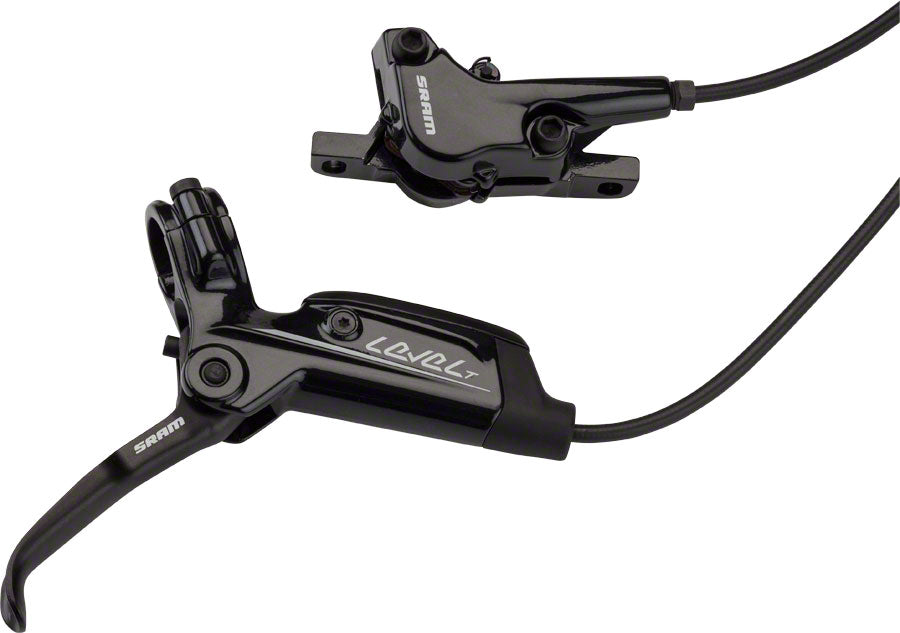 SRAM Level T Disc Brake and Lever - Front, Hydraulic, Post Mount, Black, A1