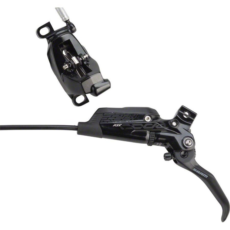 SRAM Code RSC Disc Brake and Lever Front/Rear Set - Hydraulic, Post Mount, Black - Open Box, New
