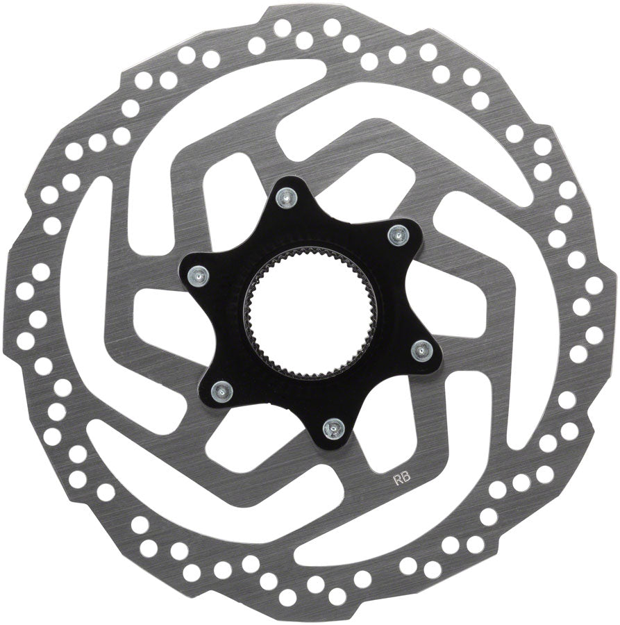 Shimano Altus SM-RT10-M Disc Brake Rotor - 180mm Center Lock For Resin Pads Only Silver